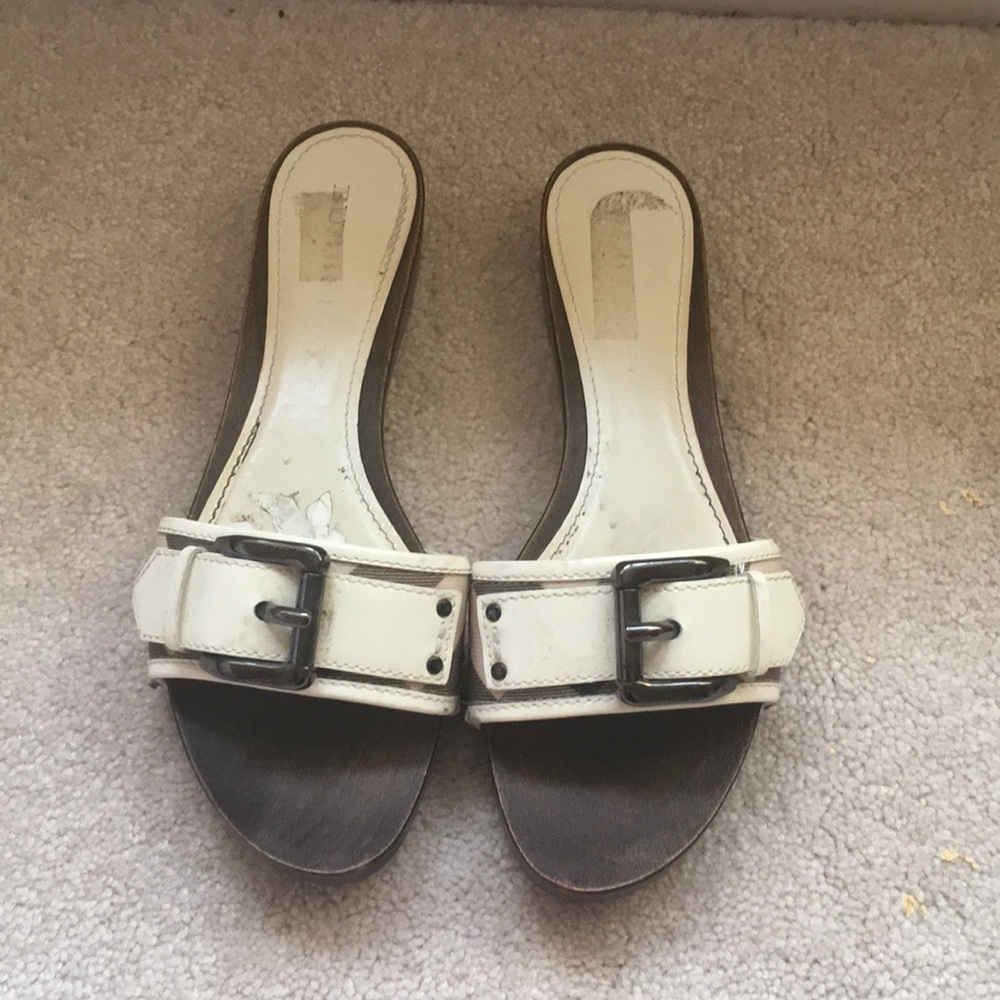 AUTHENTIC Burberry clogs